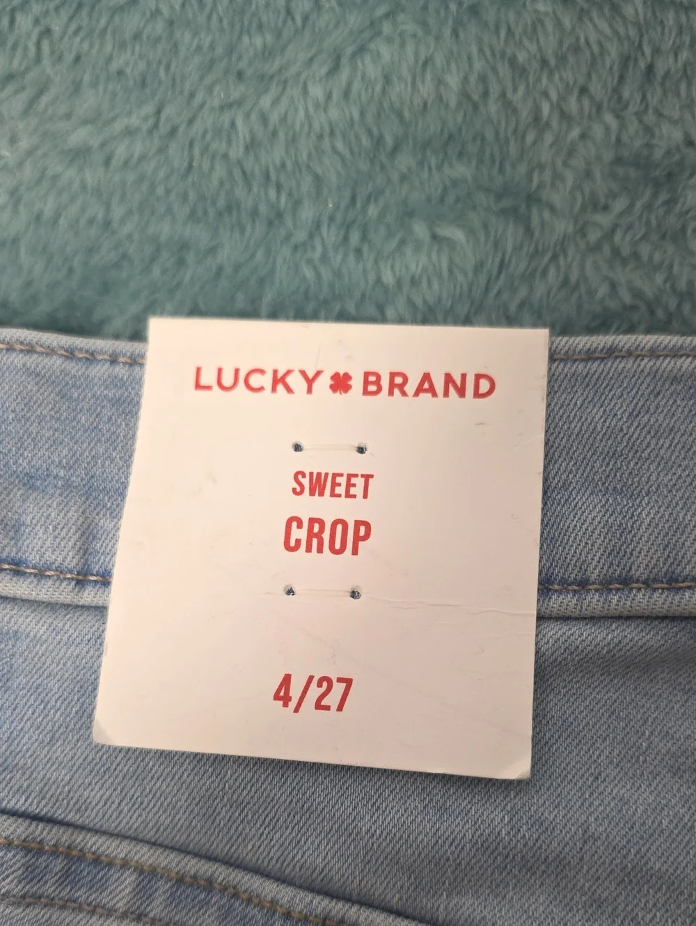 Lucky Brand Light Blue Mid-Rise Women's Jeans - Picture 5 of 8
